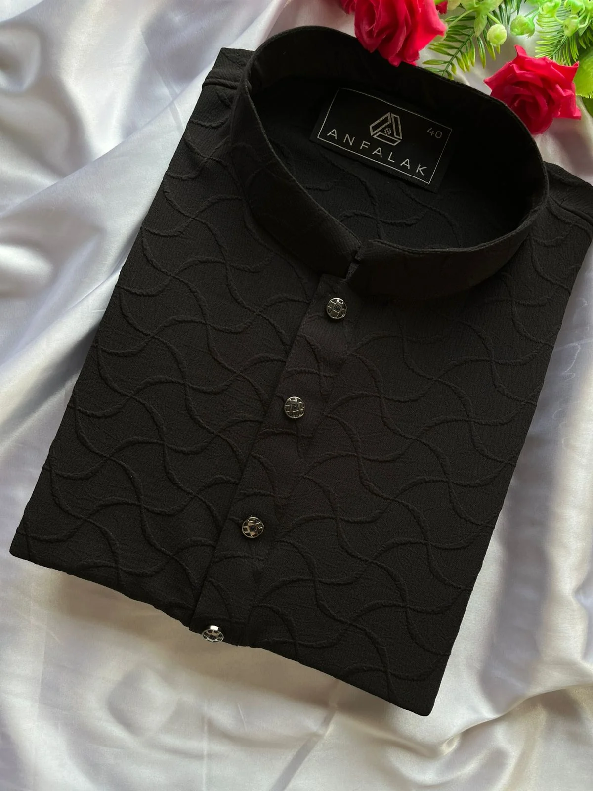 Premium Chinese Popcorn Fabric Panjabi