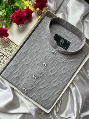 Premium Chinese Popcorn Fabric Panjabi