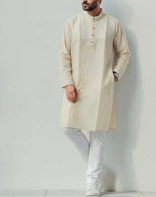 Mens Premium Embroidery Panjabi - Image 2